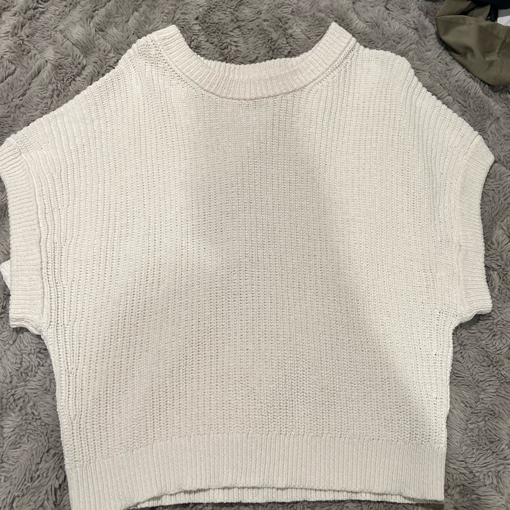 a new day Ivory Knit Sweater